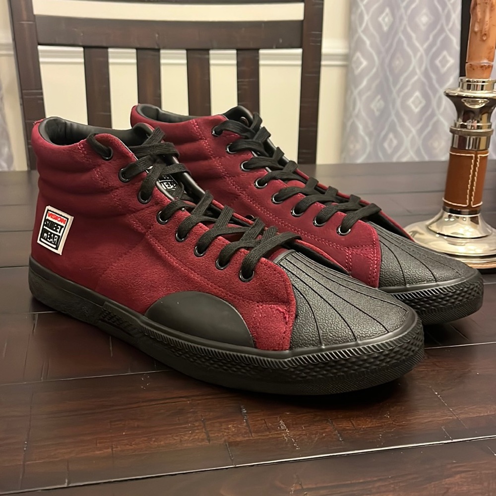 Vision Street Wear VSW Suede Hi Shoes Sneakers new Skateboard Skate BMX Size 12